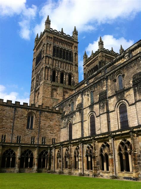 Durham Cathedral courtyard, where scenes from Harry Potter were filmed ...