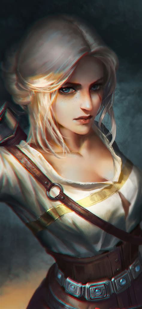 1125x2436 Witcher Ciri Fan Art 5k Iphone XS,Iphone 10,Iphone X ,HD 4k ...