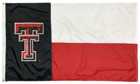 Texas Tech Applique House Flag - I AmEricas Flags