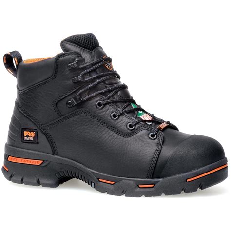 Men's Timberland® Pro® 6" Steel Toe Endurance PR Boots - 183092, Work ...