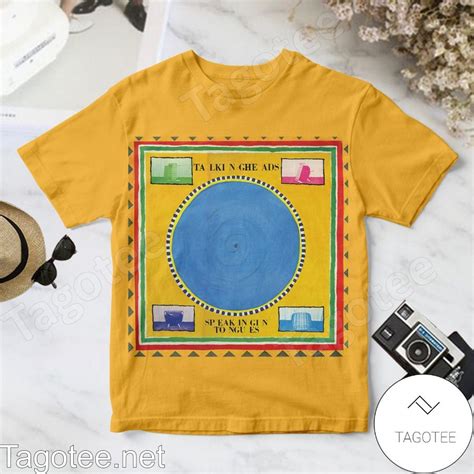 Speaking In Tongues Album Cover By Talking Heads Yellow Shirt - Tagotee