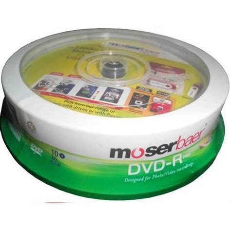 Moser Baer Blank DVD at Rs 13/piece | Blank DVD in Pune | ID: 16621362755