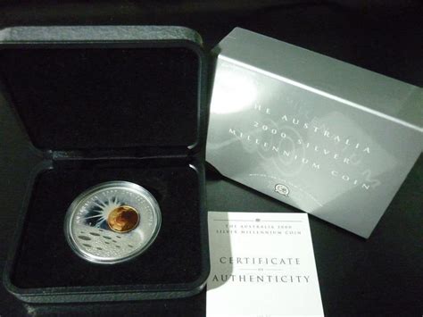 2000 Millennium 1oz Silver Proof Dollar Coin