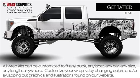 Truck Wraps Kits | Vehicle Wraps | Wake Graphics