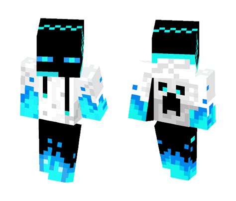 Minecraft Enderman Skin Layout