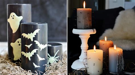 11 DIY Halloween Candles That'll Spook Your Home