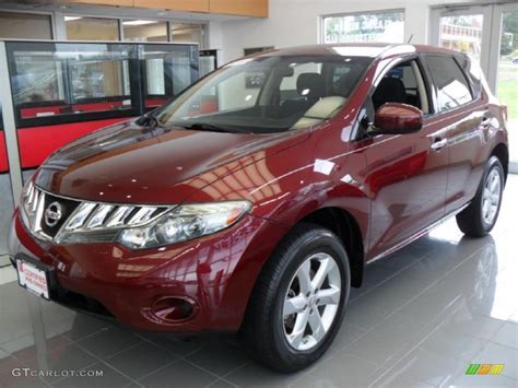 2010 Merlot Red Metallic Nissan Murano S AWD #86451136 Photo #33 ...