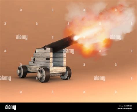 Pirate firing cannon hi-res stock photography and images - Alamy