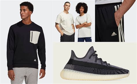 YEEZY Boost 350 V2 Carbon Clothing Match | SneakerFits.com