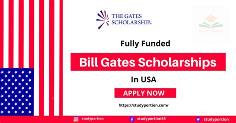 Bill Gates Scholarships Program 2023 - Fully Funded