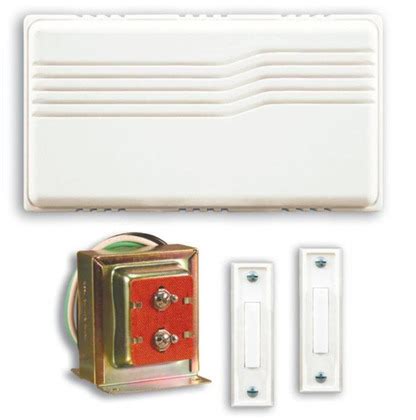 Heath Zenith SL-27102-02 :: Wired Doorbell Kit W/ Mixed Push Buttons ...