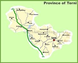 Terni Maps | Italy | Discover Terni with Detailed Maps