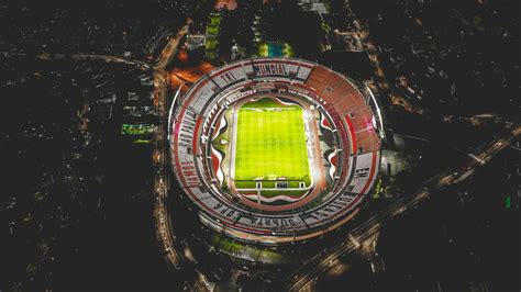 Aerial View of Football Stadium · Free Stock Photo