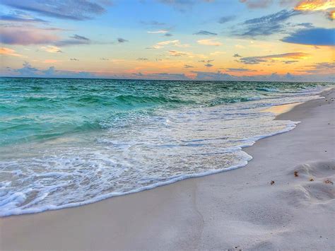 Gulf Islands National Seashore Sunset Landscape Photograph by Elizabeth Fisher - Pixels