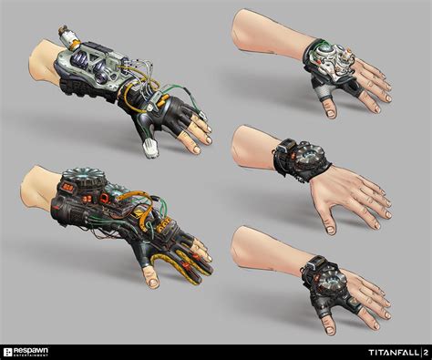 ArtStation - Titanfall 2 assorted props, Hethe Srodawa Concept Art World, Robot Concept Art ...