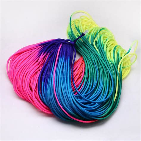 Random Color Nylon Cord Ropes - Lbeads.com