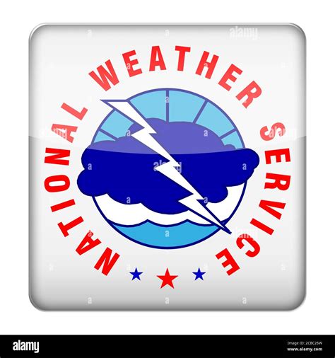 National Weather Service logo Stock Photo - Alamy