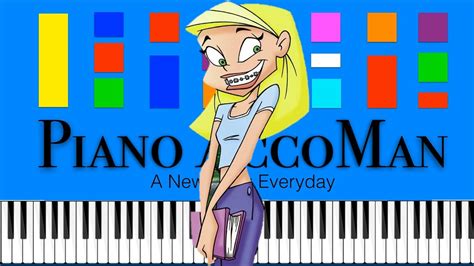 Braceface Theme Song (Slow Easy Medium) Piano Tutorial 4K - YouTube