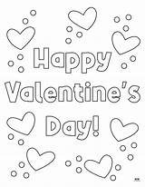 Happy Valentines Day Coloring Pages  15 PrintaBulk sketch template