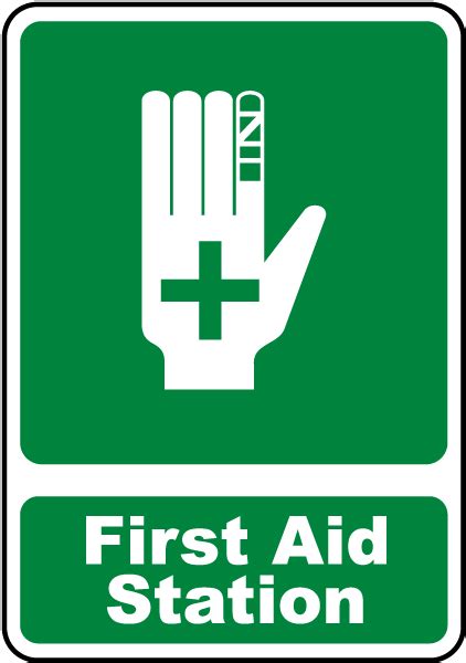 First Aid Station Sign - Claim Your 10% Discount