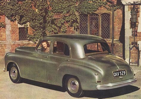 1949 Humber Hawk brochure