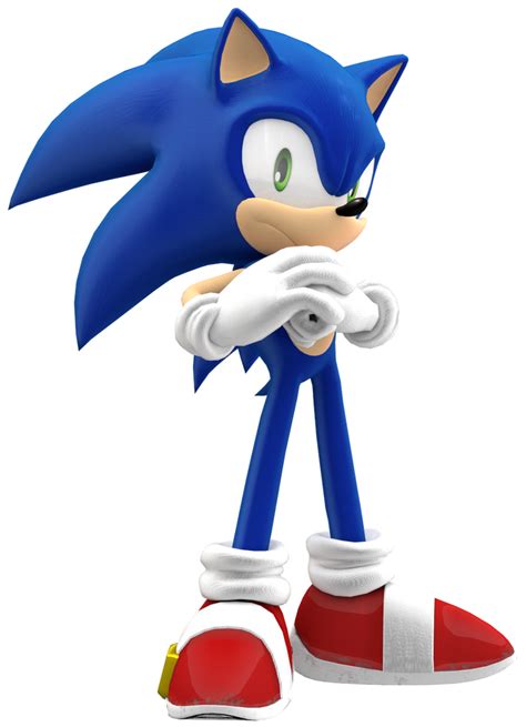 Angry Sonic Pose by JaysonJean on DeviantArt