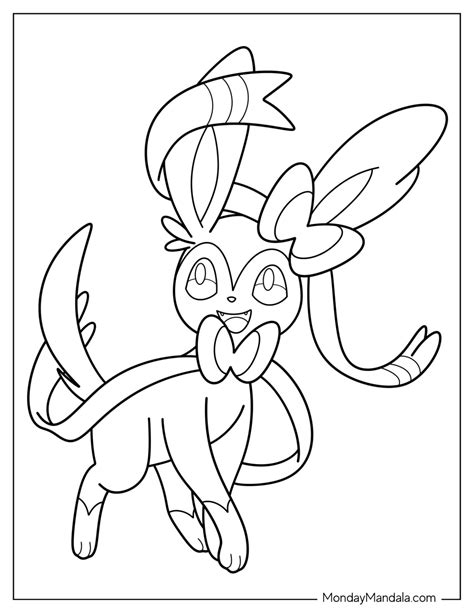 20 Sylveon Coloring Pages (Free PDF Printables)