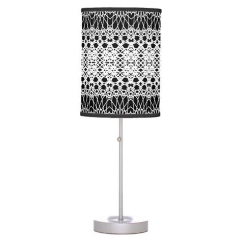 Black And White Lamp | White lamp, Lamp, Black table