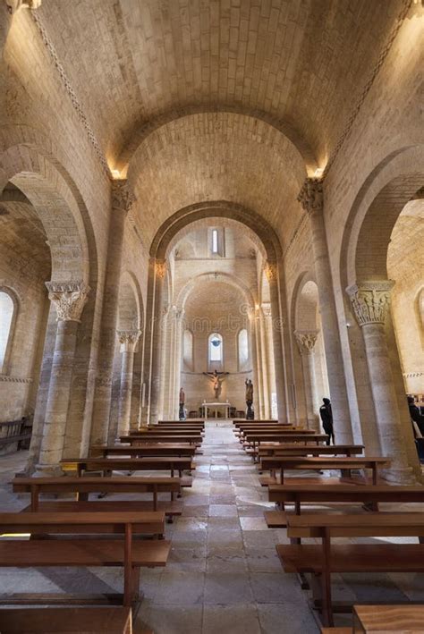 Interior of Famous Romanesque Church Editorial Image - Image of martin ...