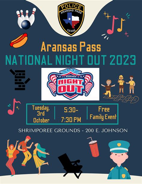 National Night Out, 2023! | Aransas Pass Police Department