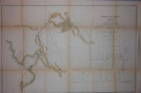 Scarce Isthmus Darien Panama Canal 1854 Map Hand Colored San Miguel Harbor | #1793998900