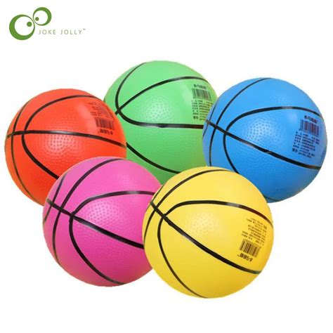 6 Inch Children Mini Basketball Ball Toy High Bounce Soft Basketball ...