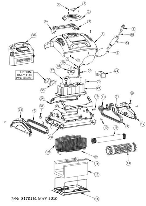 Maytronics Dolphin Premier Parts Diagram