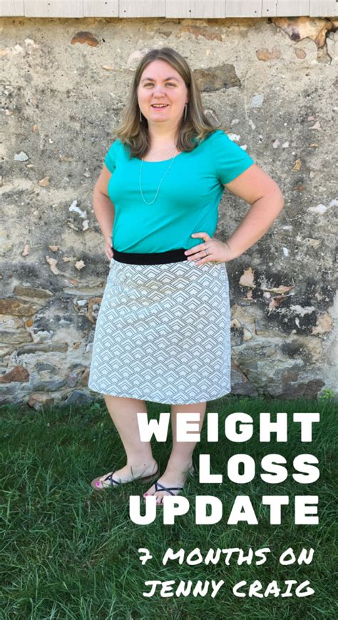 Weight Loss Update: 7 Months on Jenny Craig - The Shirley Journey