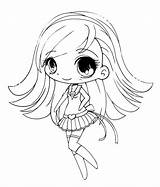 Chibi Coloring Pages  Free AniYuki sketch template