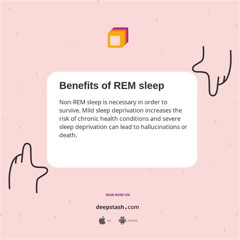 Benefits of REM sleep - Deepstash