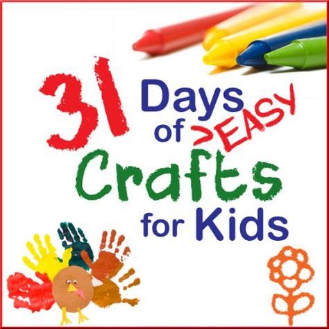 8 Great Ways to Celebrate National Craft Month - | Easy crafts for kids, Crafts for kids, Craft ...