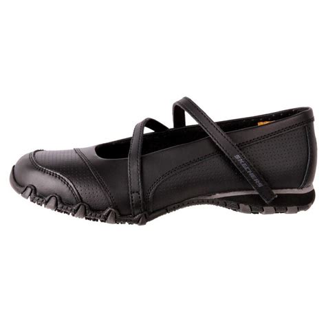 Genuine Skechers Womens Leather Anti-Slip Work Shoes Hobbie Black Cheap ...