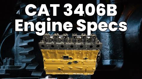 CAT 3406B Engine Specs - ConEquip Parts - YouTube