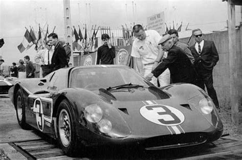 Holman-Moody J7 MkIV going through scrutineering at LeMans, 1967. Dan ...