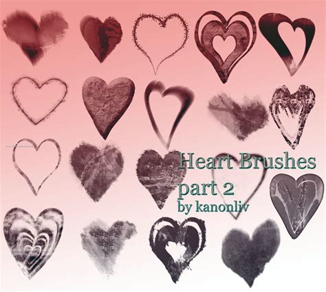 Heart | Downloading Photoshop Brushes | 123Freebrushes