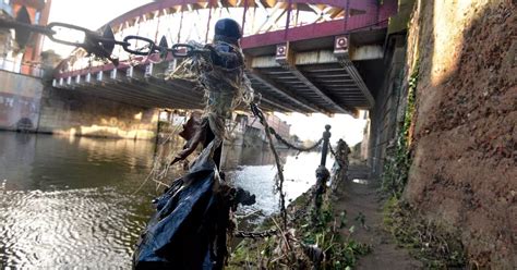 River Irwell flooding mess - Manchester Evening News