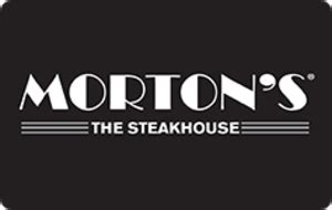 Buy Morton's Steakhouse Gift Cards | GiftCardGranny