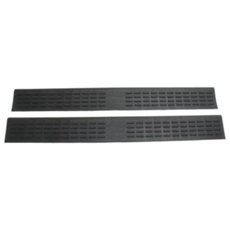 Ventshade® 88407 Door Sill Protector - Black, ABS Plastic, Universal, Set of 2