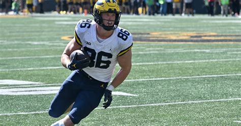 Michigan football TE Luke Schoonmaker enters 2023 NFL Draft