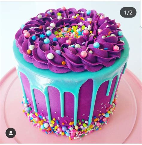 Candy Birthday Cakes, Creative Birthday Cakes, Candy Cakes, Beautiful Birthday Cakes, Cupcake ...