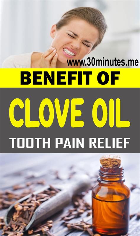 Clove Oil for Tooth Pain Relief - HEALTH and WELLNESS