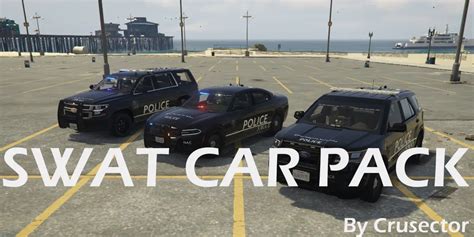 SWAT CAR PACK | FiveM Ready | Non-ELS | Legacy Pack Edit - FiveMods