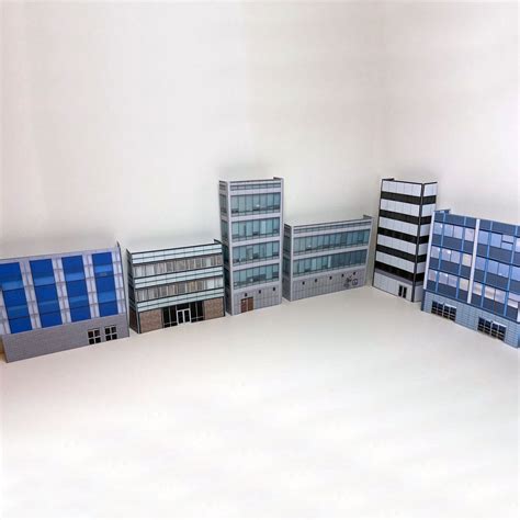 HO Scale Skyscrapers - Scale Model Buildings