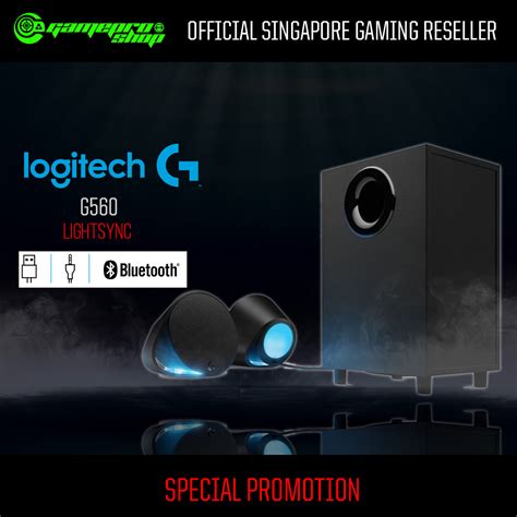 Logitech G560 Lightsync PC Gaming Speakers - 980-001304 (1Y) - GamePro Shop